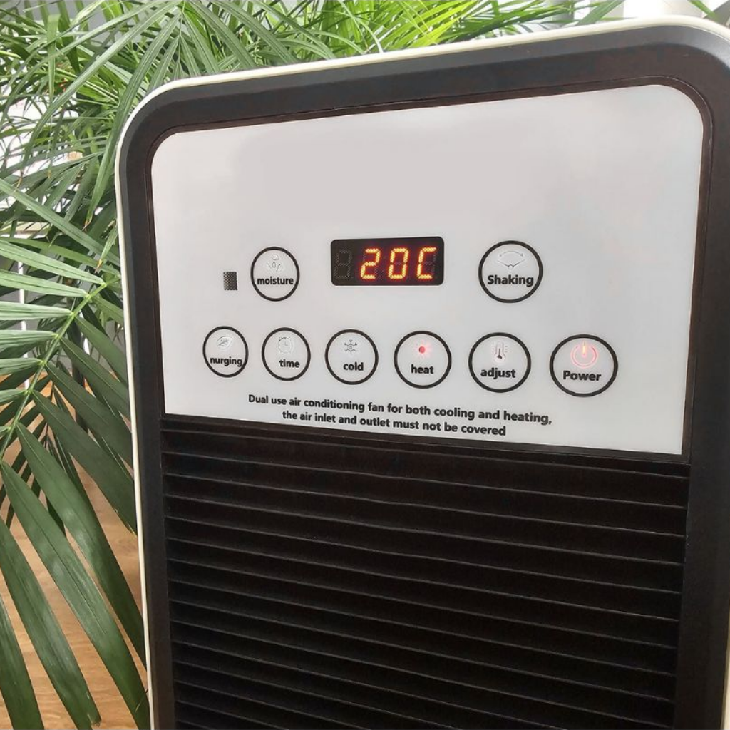 Panel de control del ADM Cool&Heat con los modos de frío y calor
